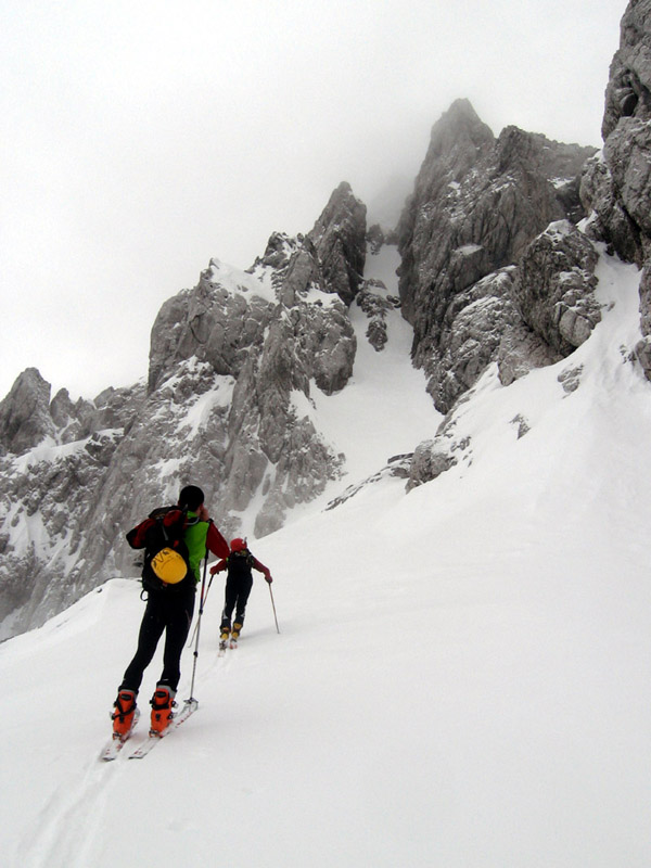 Pizzo Camino canale nord
