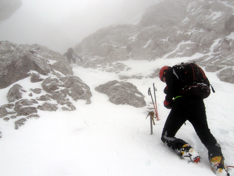 Pizzo Camino canale nord