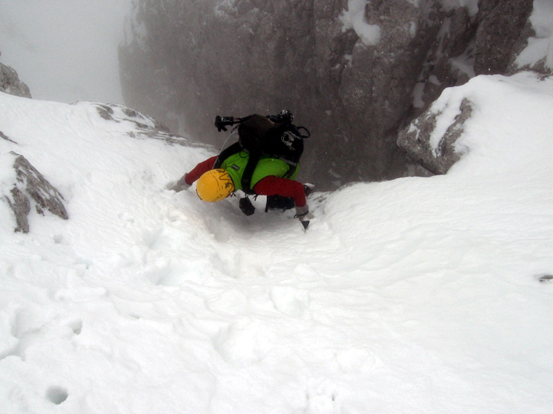 Pizzo Camino canale nord