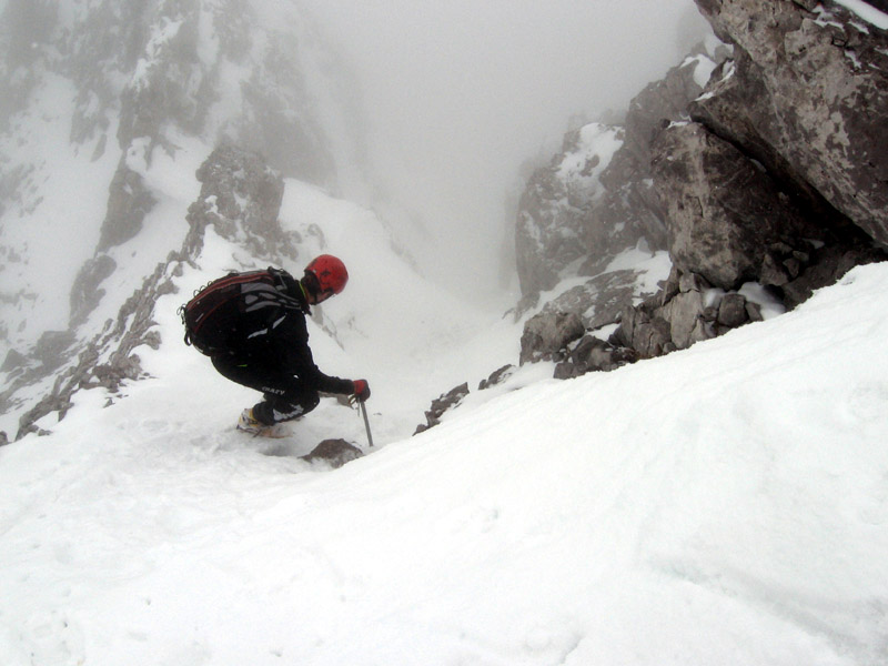 Pizzo Camino canale nord