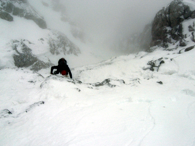 Pizzo Camino canale nord Pizzo Camino canale nord