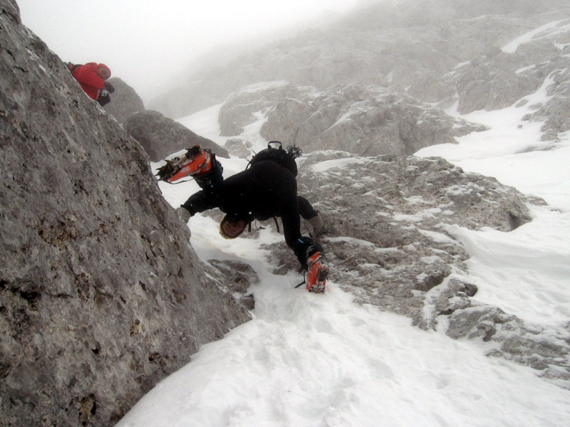 Pizzo Camino canale nord Pizzo Camino canale nord