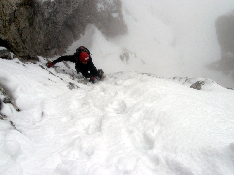 Pizzo Camino canale nord
