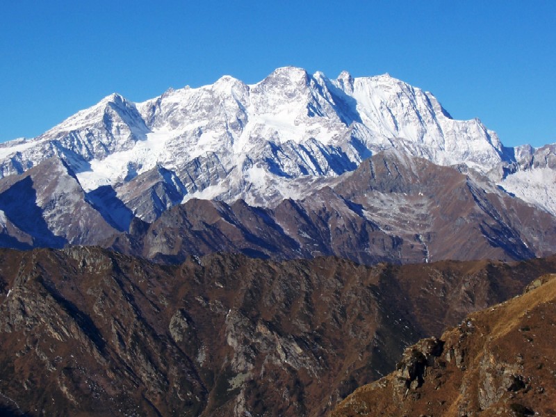 Monte Rosa dal Pizzo Tracciora (Valsesia)