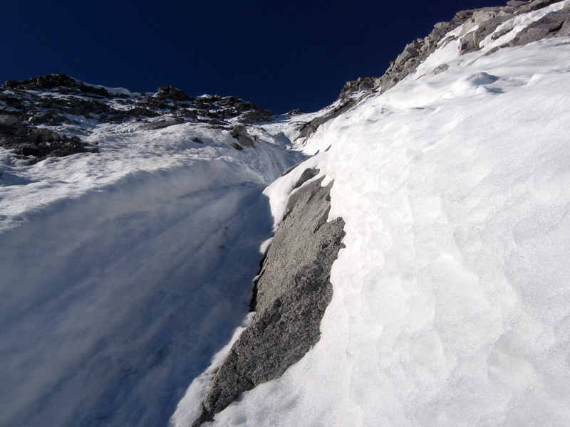 Falcone, parete nord-est