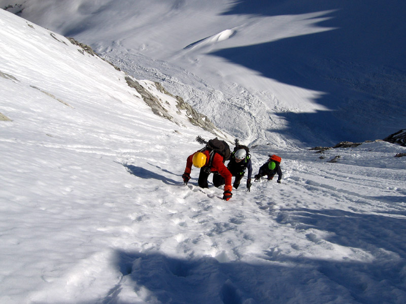 Falcone, parete nord-est Falcone, parete nord-est