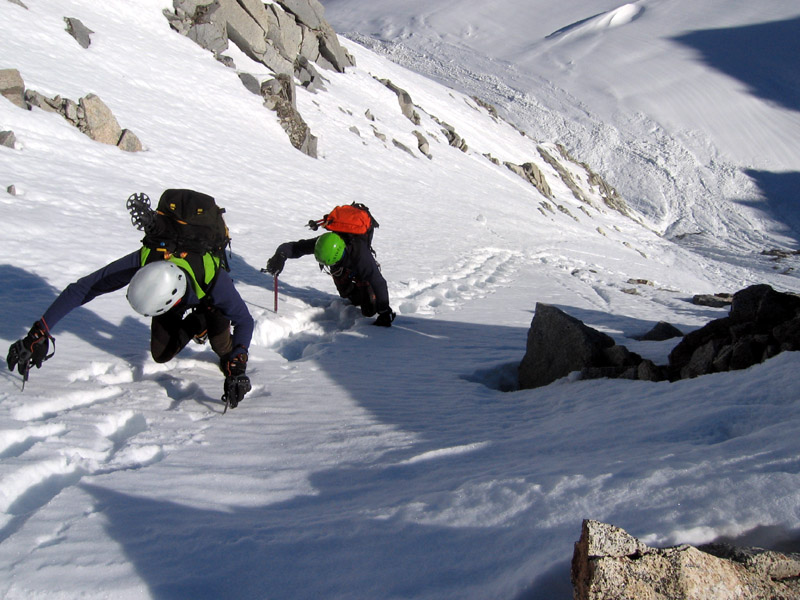 Falcone, parete nord-est