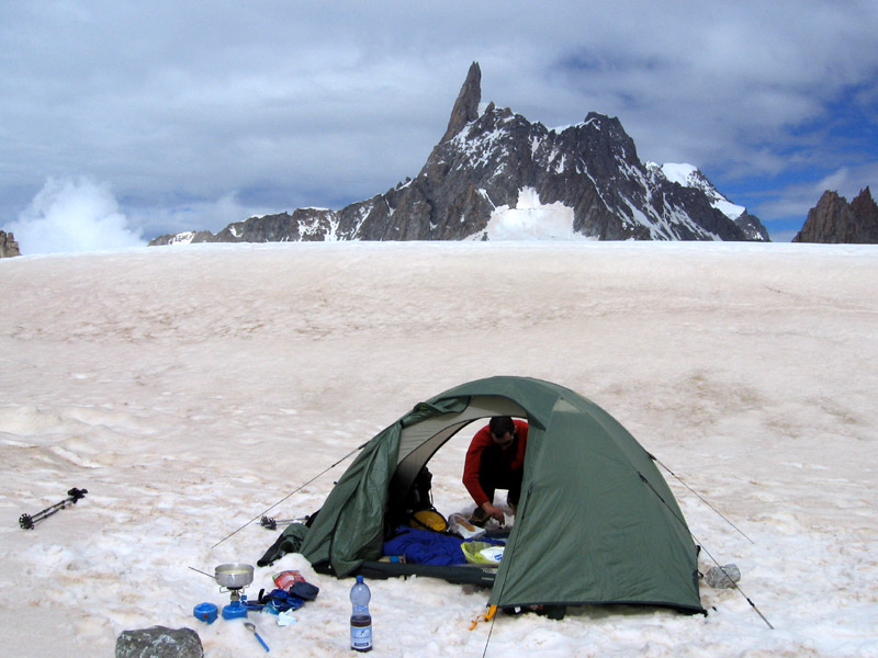 Mont Maudit cresta Kuffner Mont Maudit cresta Kuffner