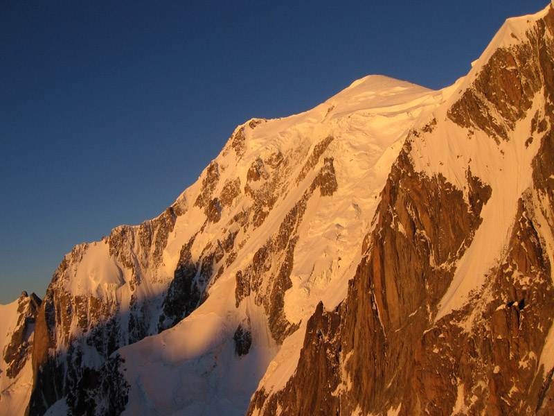 Mont Maudit cresta Kuffner Mont Maudit cresta Kuffner