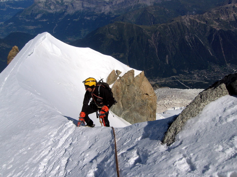 Mont Maudit cresta Kuffner