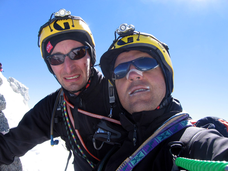 Mont Maudit cresta Kuffner Mont Maudit cresta Kuffner