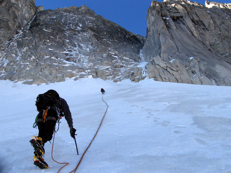 Couloir dell H, Monte Nero