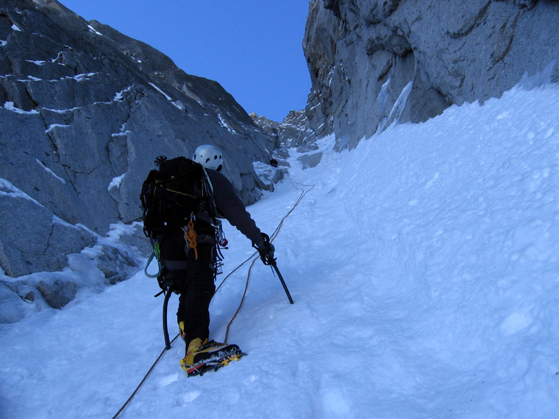 Couloir dell H, Monte Nero