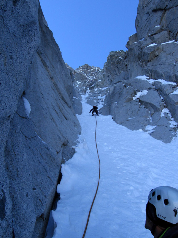 Couloir dell H, Monte Nero Couloir dell H, Monte Nero