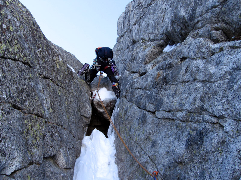Couloir dell H, Monte Nero Couloir dell H, Monte Nero
