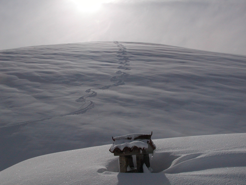 scialpinismo al Farno