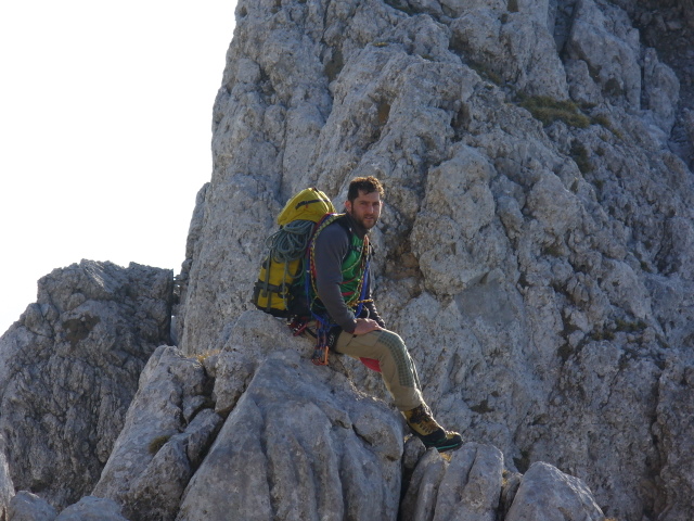 Giorgio a cavallo della Presolana