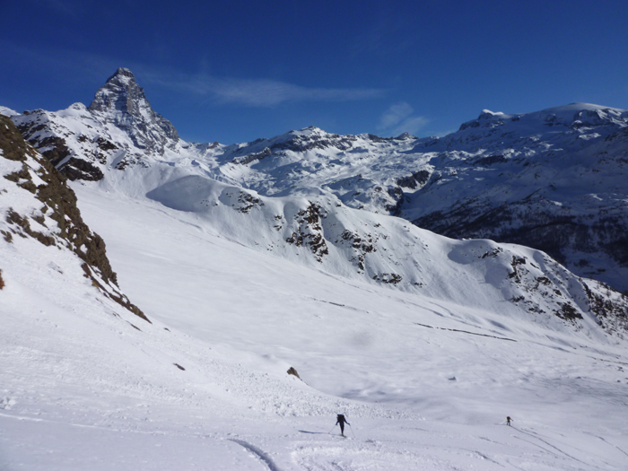 Grandes Murailles - panorama dall'attacco