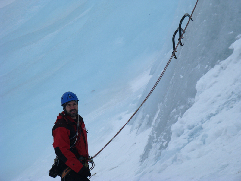 Albigna: Il Candelone, variante della grotta