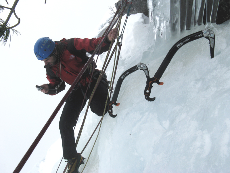 Albigna: Il Candelone, variante della grotta Albigna: Il Candelone, variante della grotta