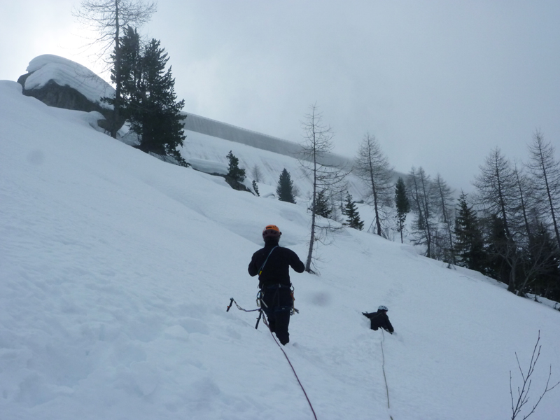 Albigna: Il Candelone, variante della grotta Albigna: Il Candelone, variante della grotta