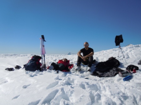 Orobie Trekking in Val Taleggio, in cima al culmine 1.900mt slm