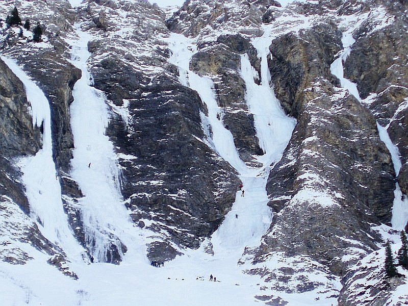 cascate ghiaccio davos