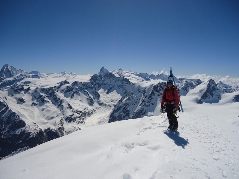 Pigne d'Arolla parete Nord Pigne d'Arolla parete Nord