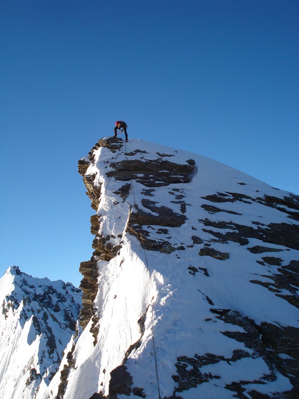 Lenzspitze + Nadelhorn Lenzspitze + Nadelhorn