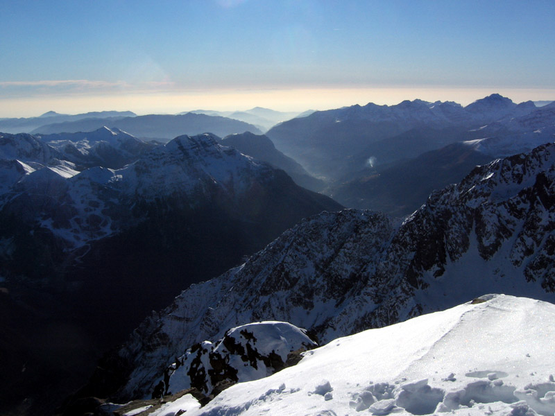 Pizzo Coca cresta est