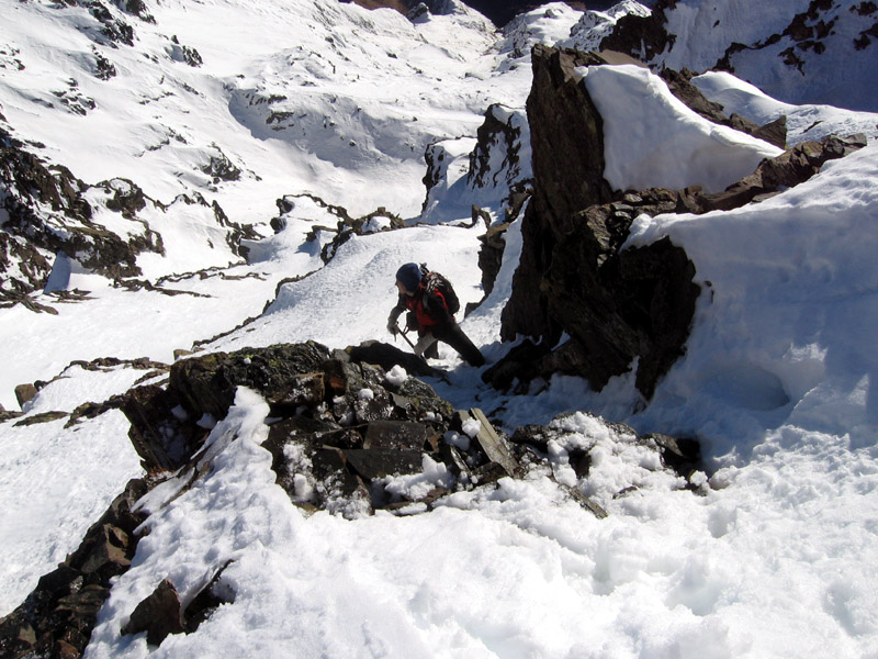 Pizzo Coca cresta est