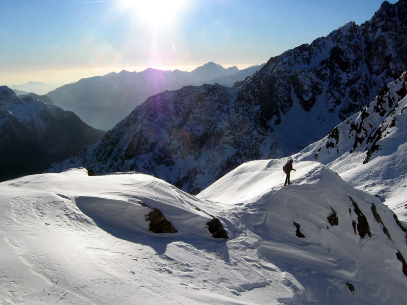 Pizzo Coca cresta est