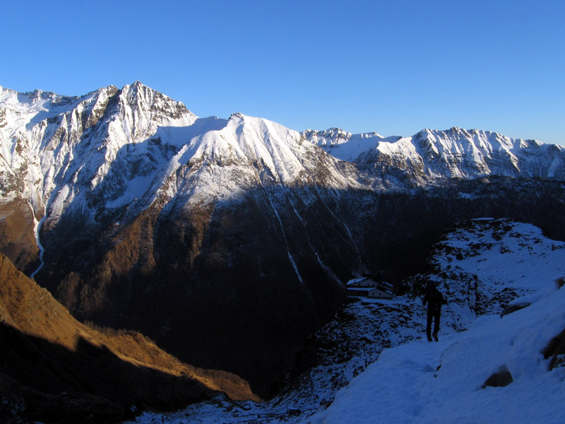Pizzo Coca cresta est