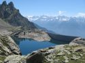 Diga del lago di Truzzo in val del Drogo